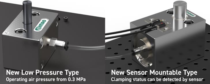 pneumatic shaft clamps
